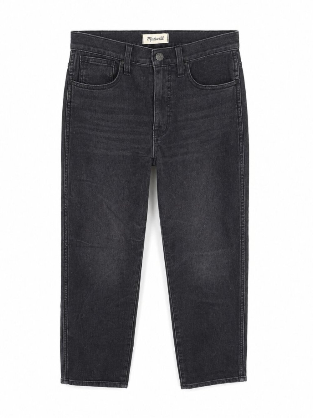 Madewell Roadtripper Stovepipe Jeans Charcoal Wash (Size 25)